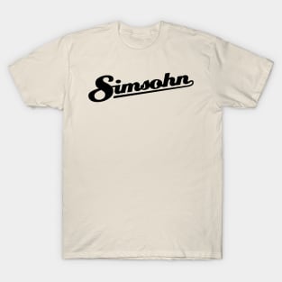 Simsohn Logo (black) T-Shirt